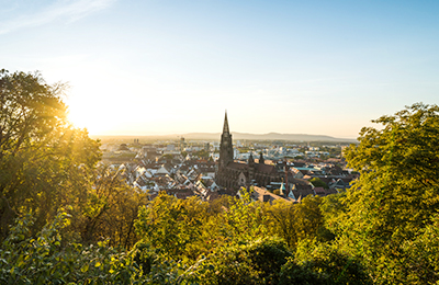 Blick auf Freiburg